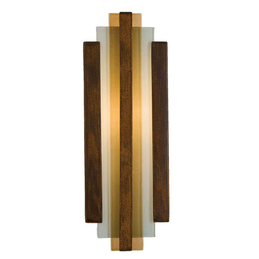 A-19 reFusion RE113-BT-CM Wall Sconce Light - Butternut and Caramel