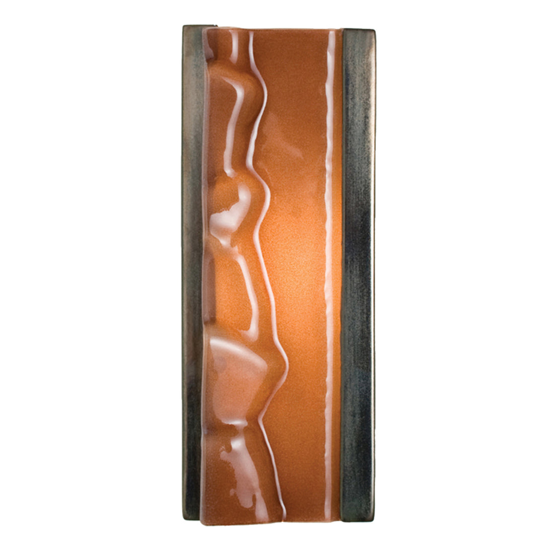 A-19 reFusion RE118-GM-RW Wall Sconce Light - Gunmetal and Rosewood