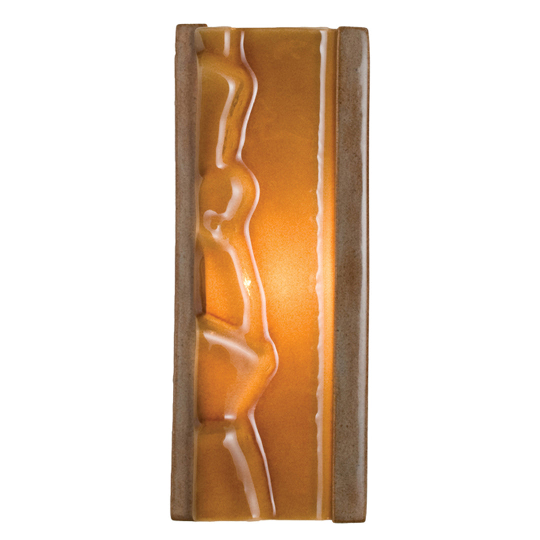 A-19 reFusion RE118-SP-CM Wall Sconce Light - Spice and Caramel
