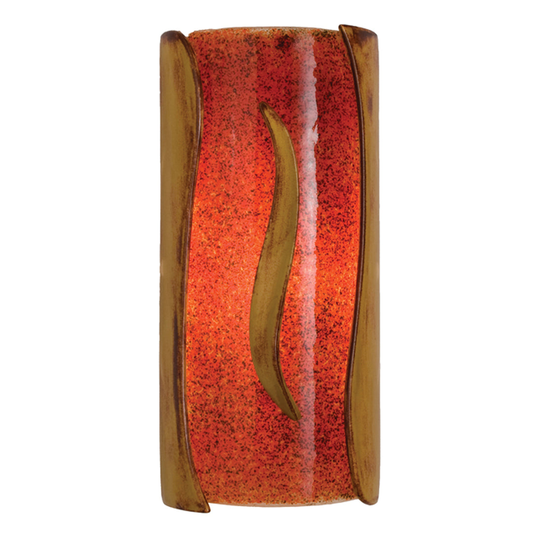 A-19 reFusion RE119-DB-FR Wall Sconce Light - Desert Blaze and Fire