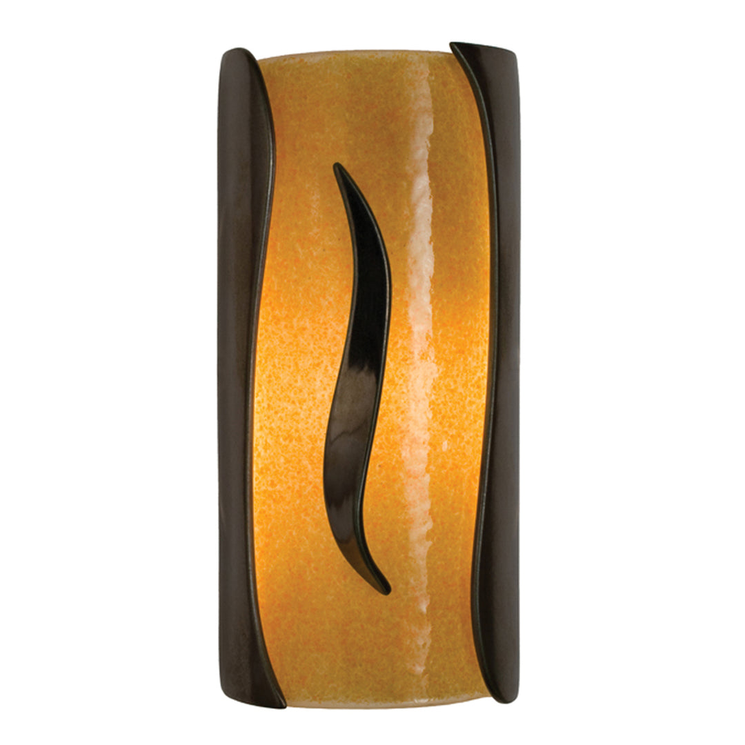 A-19 reFusion RE119-GM-TG Wall Sconce Light - Gunmetal and Tangelo