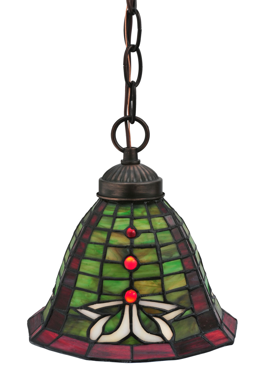 Meyda Tiffany Dublin 114281 Pendant Light - Mahogany Bronze