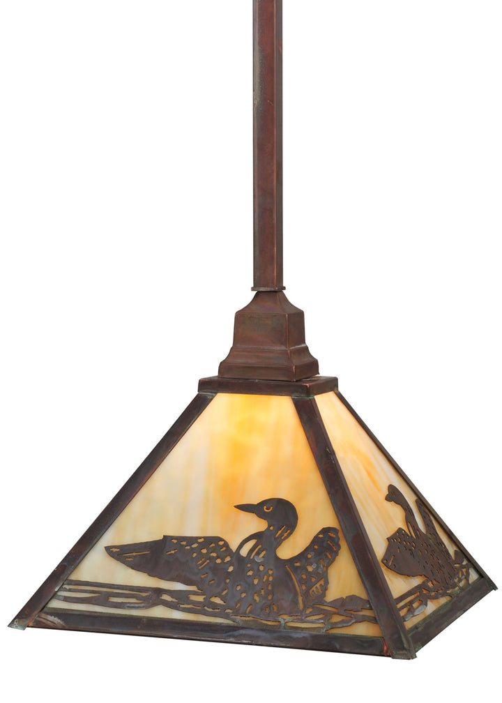 Meyda Tiffany Loon 115196 Pendant Light - Vintage Copper