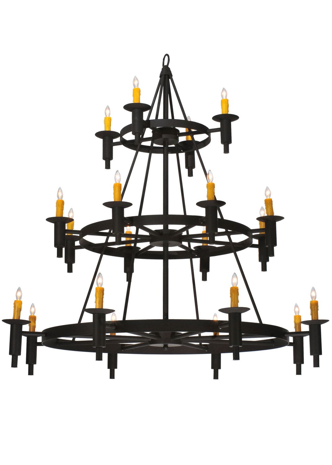Meyda Tiffany Carella 116151 Chandelier Light - Dark Roast