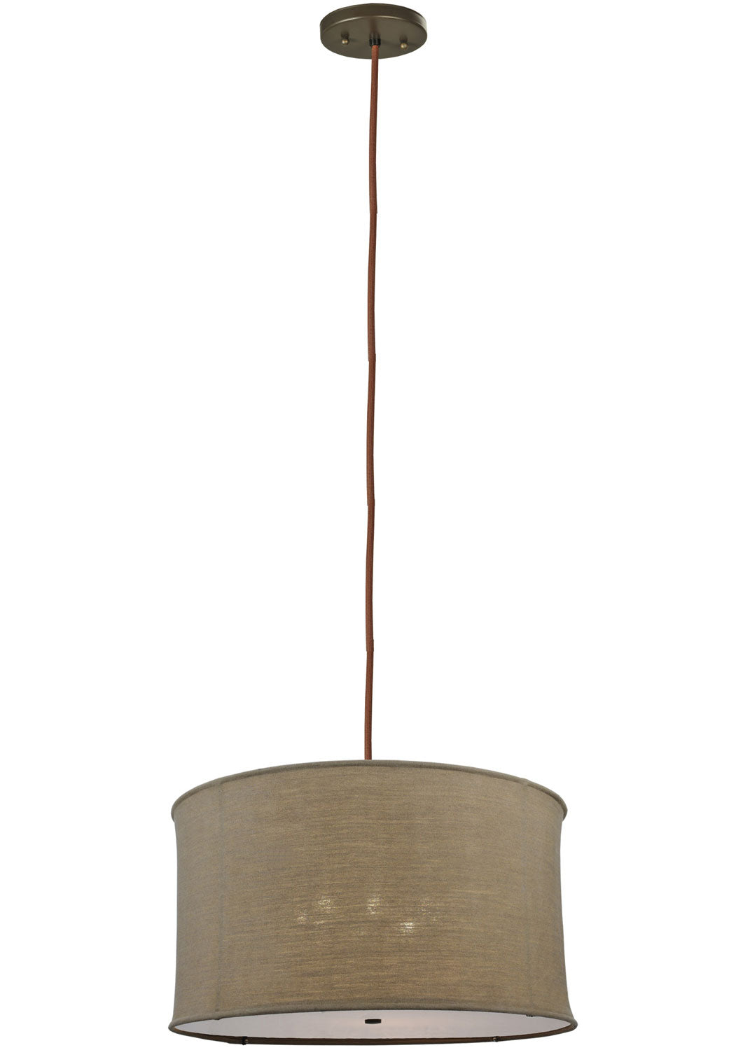 Meyda Tiffany Cilindro 116323 Pendant Light - Timeless Bronze