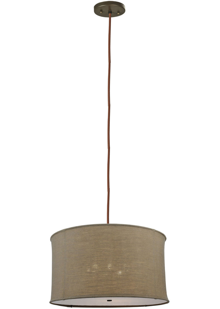 Meyda Tiffany Cilindro 116323 Pendant Light - Timeless Bronze