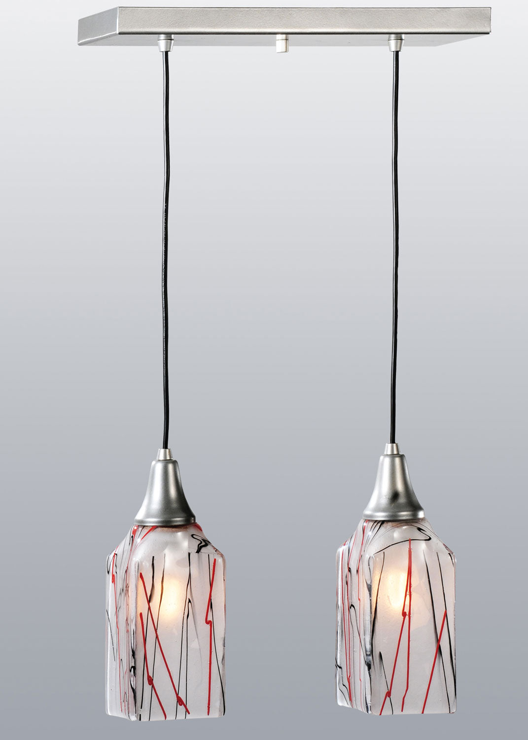 Meyda Tiffany Licorice 117930 Pendant Light - Nickel Powdercoat