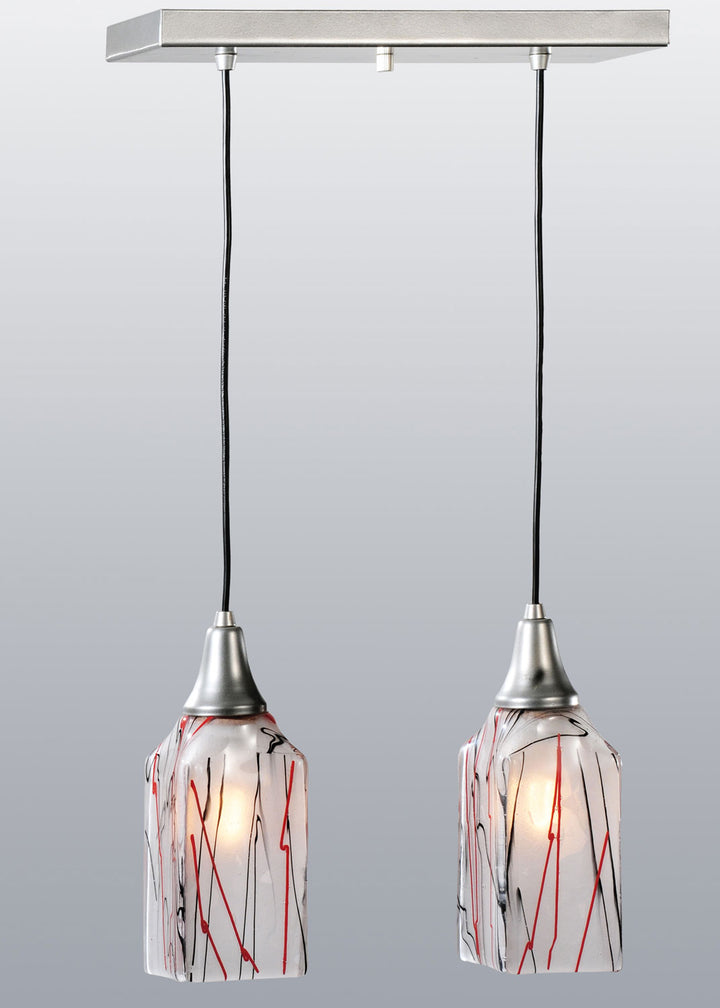 Meyda Tiffany Licorice 117930 Pendant Light - Nickel Powdercoat