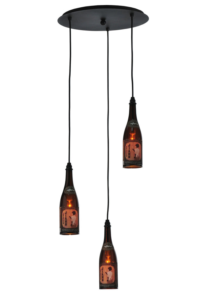 Meyda Tiffany Tuscan Vineyard 119656 Pendant Light - Black