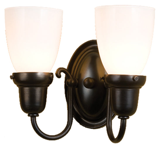 Meyda Tiffany Saratoga 36634 Wall Light - Craftsman Brown