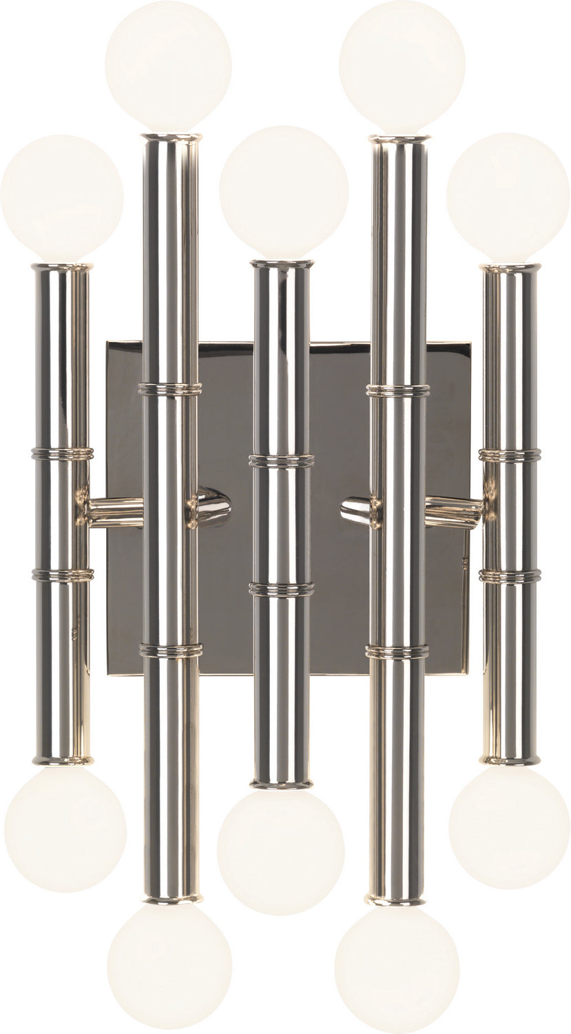 Robert Abbey Jonathan Adler Meurice S686 Wall Sconce Light - Polished Nickel