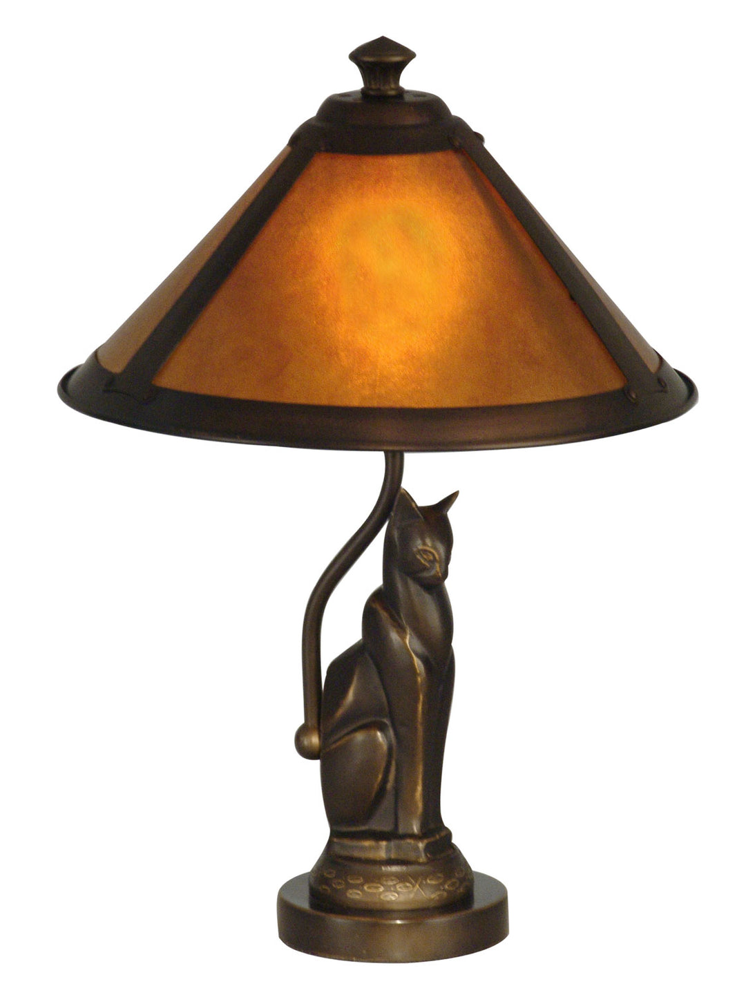 Dale Tiffany TA90197 Classic Mica Lamp Antique Bronze