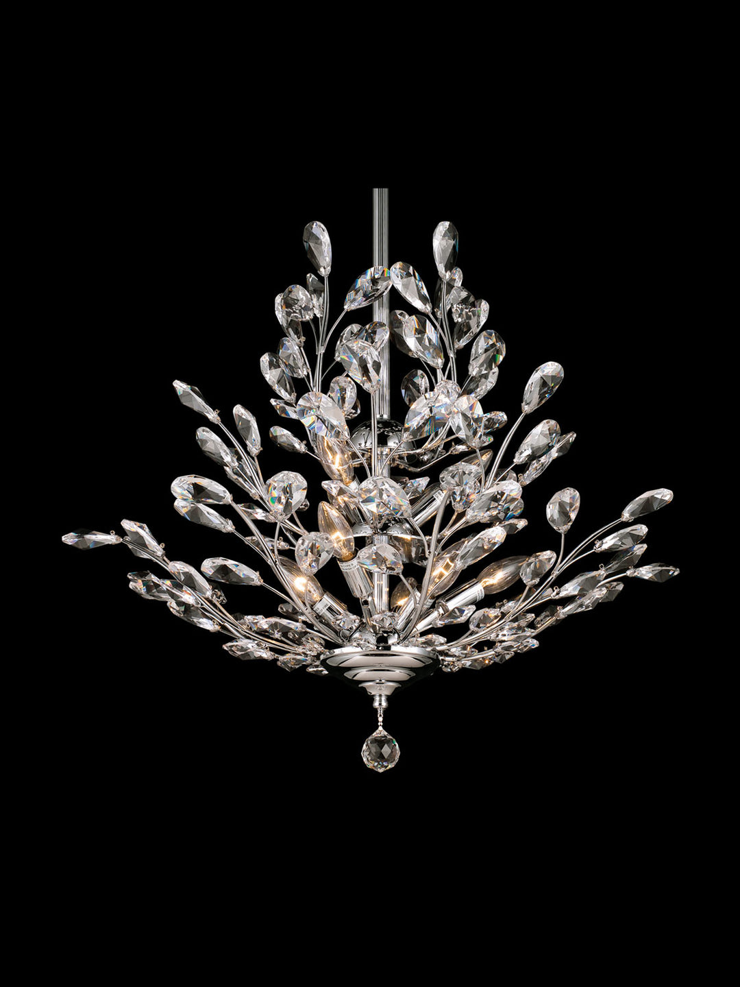 Dale Tiffany Monaco GH90289 Chandelier Light - Polished Chrome