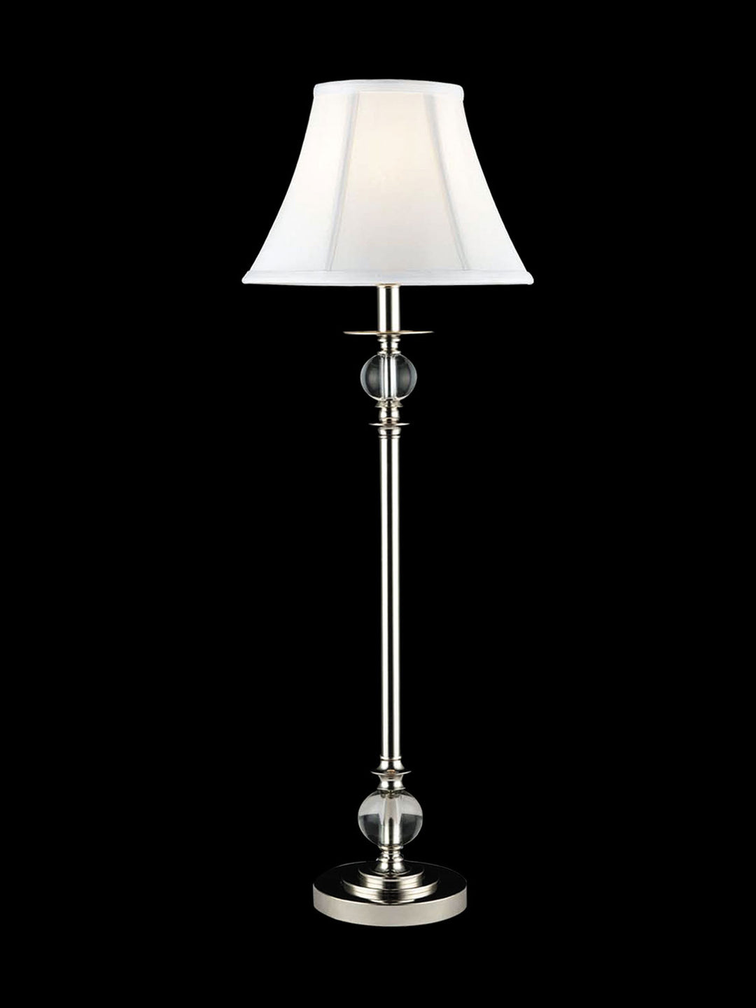 Dale Tiffany GB10196 Crystal Table Lamps Lamp Polished Nickel