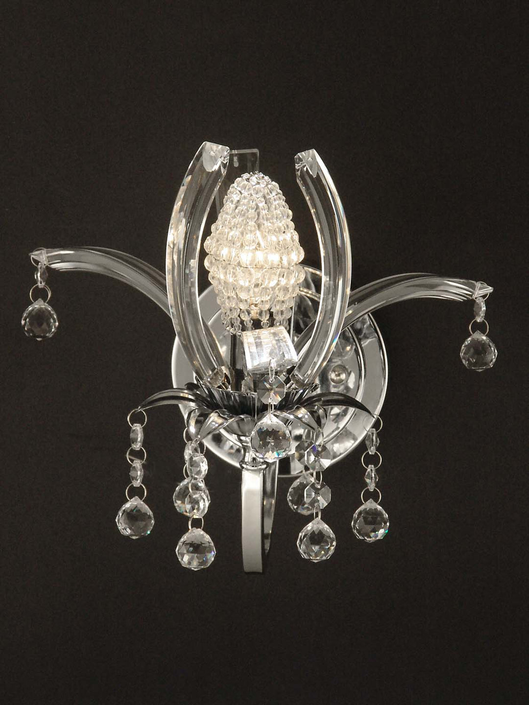 Dale Tiffany Sconce GW10740 Wall Sconce Light - Polished Chrome