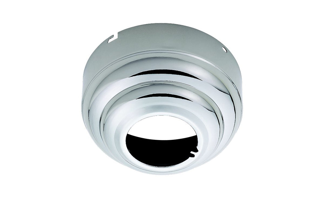Visual Comfort Fan MC95PN Universal Canopy Kit Slope Ceiling Adapter Ceiling Fan Polished Nickel