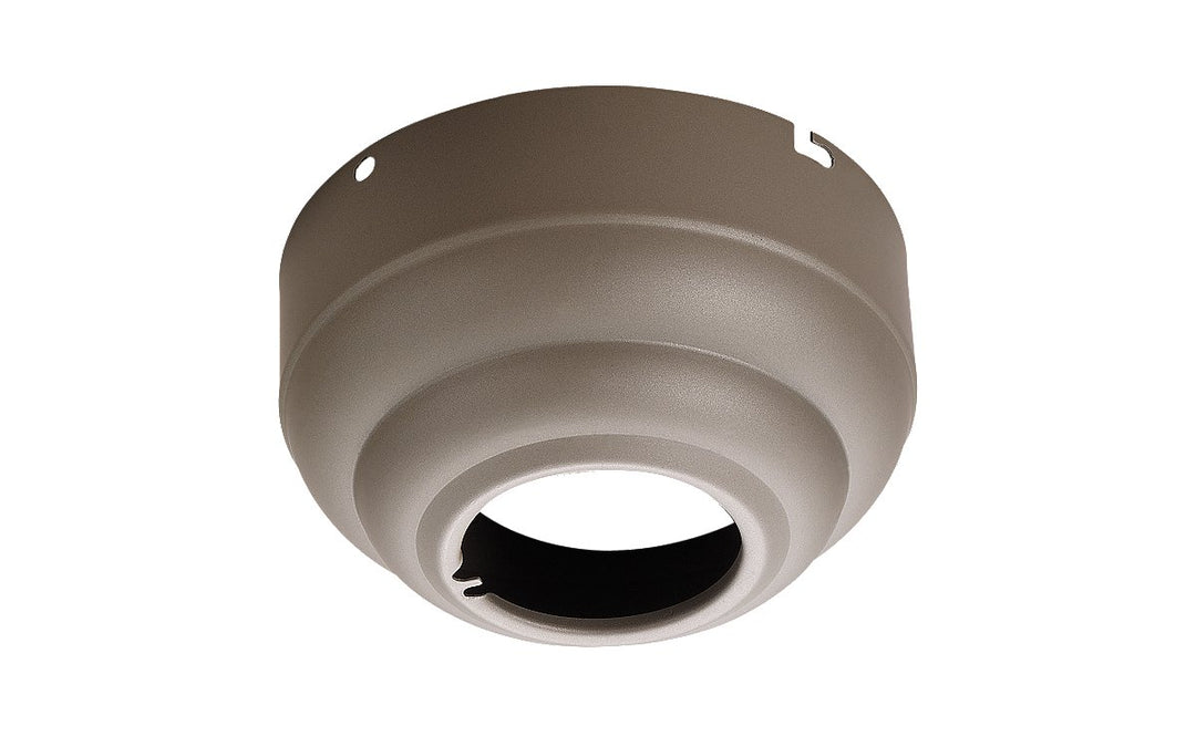 Visual Comfort Fan MC95TI Universal Canopy Kit Slope Ceiling Adapter Ceiling Fan Pewter, Nickel, Silver
