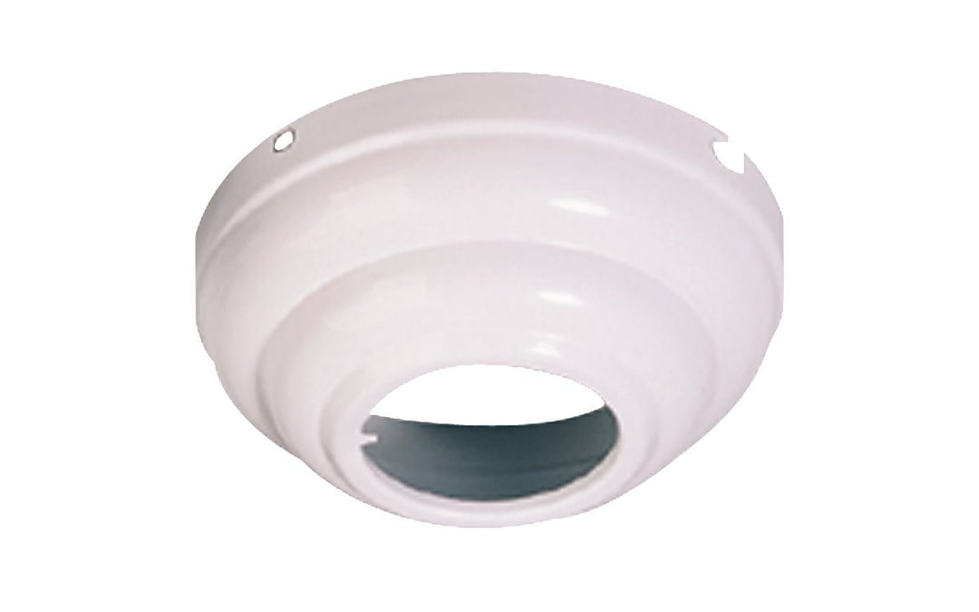 Visual Comfort Fan MC95WH Universal Canopy Kit Slope Ceiling Adapter Ceiling Fan White