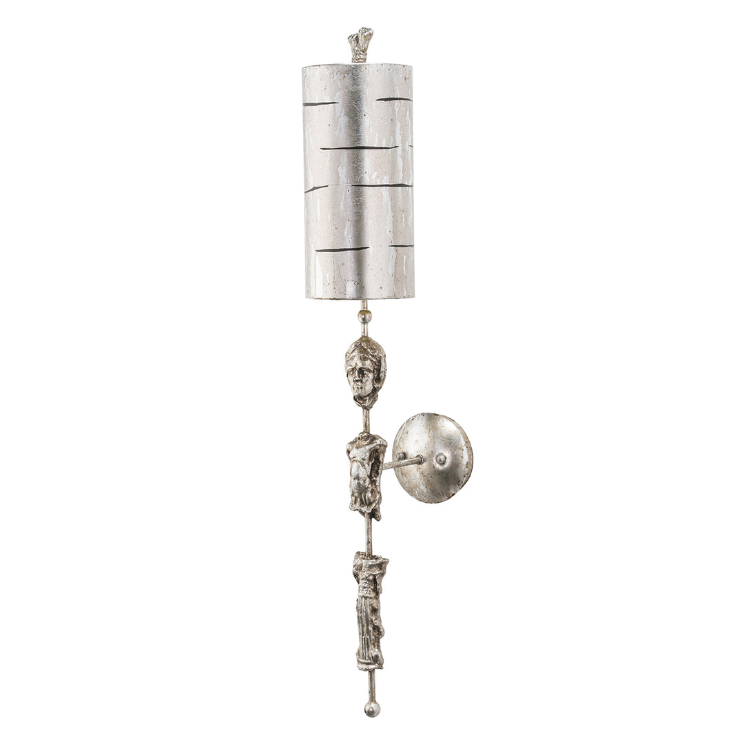 Lucas+McKearn Fragment Sc1052 Wall Sconce Light - Silver Leaf