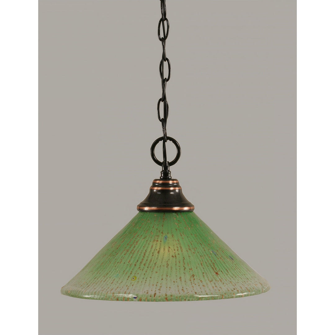 Toltec Pendant Black Copper 10-bc-447 Pendant Light - Black Copper