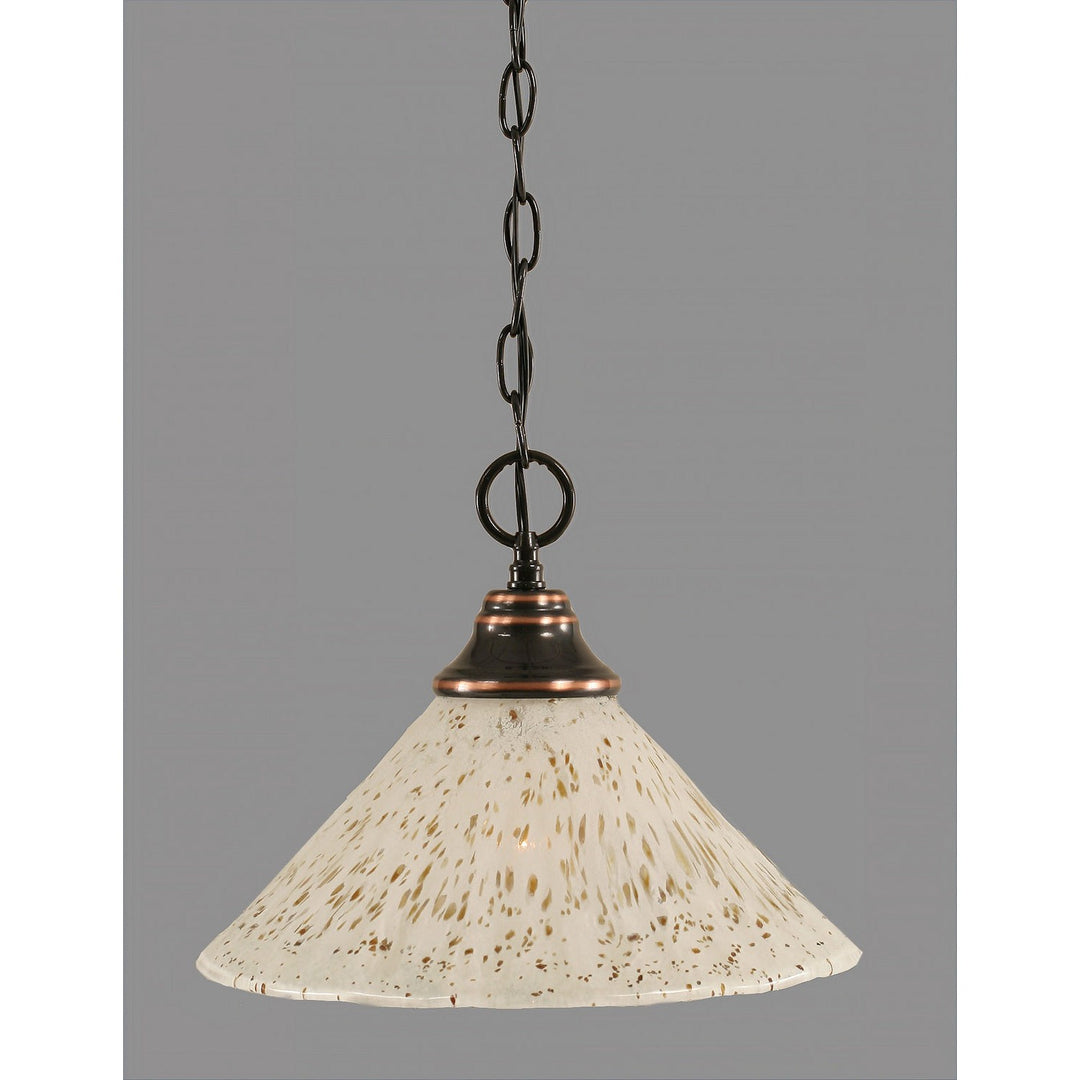 Toltec Pendant Black Copper 10-bc-702 Pendant Light - Black Copper