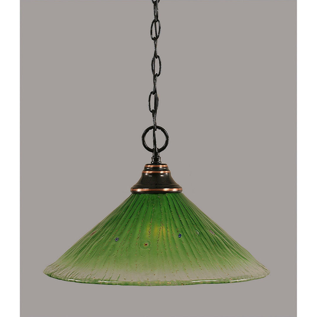 Toltec Pendant Black Copper 10-bc-717 Pendant Light - Black Copper