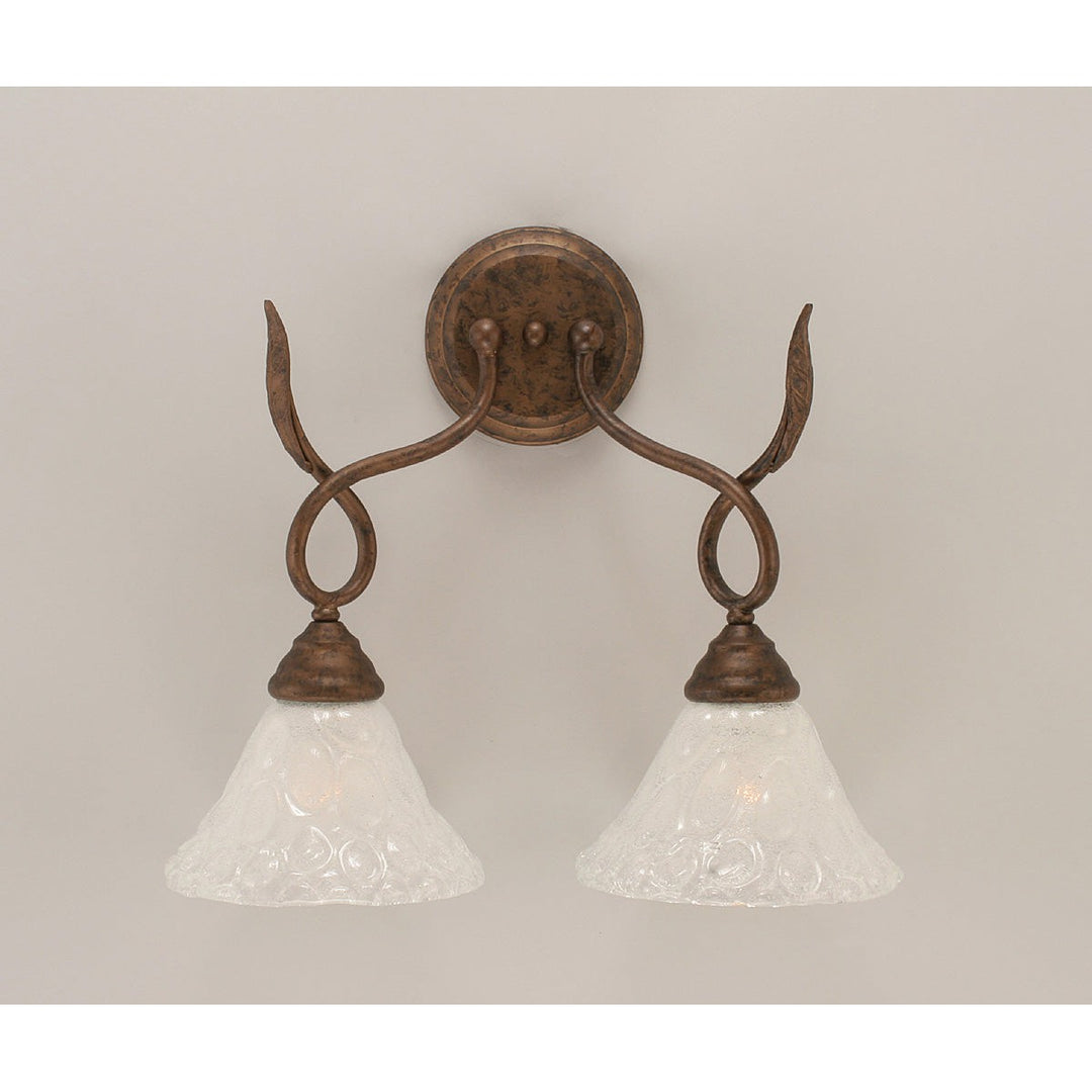 Toltec Leaf 110-brz-451 Wall Sconce Light - Bronze