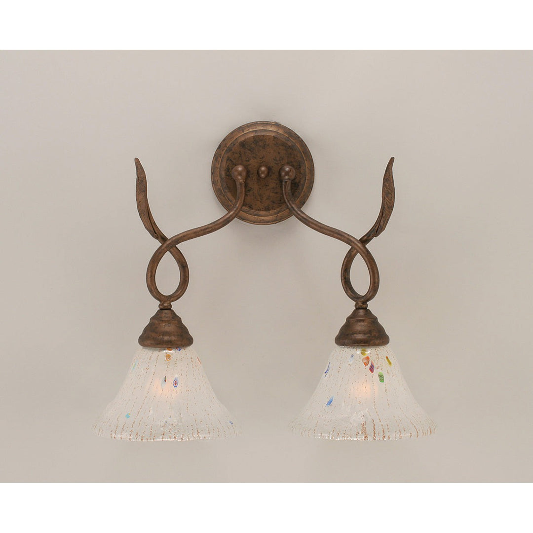 Toltec Leaf 110-brz-751 Wall Sconce Light - Bronze