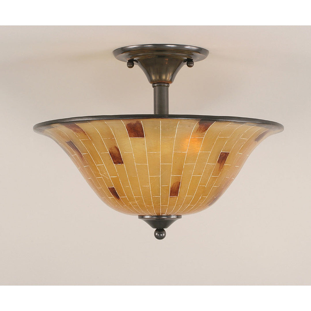 Toltec Any 121-bc-708 Ceiling Light - Black Copper