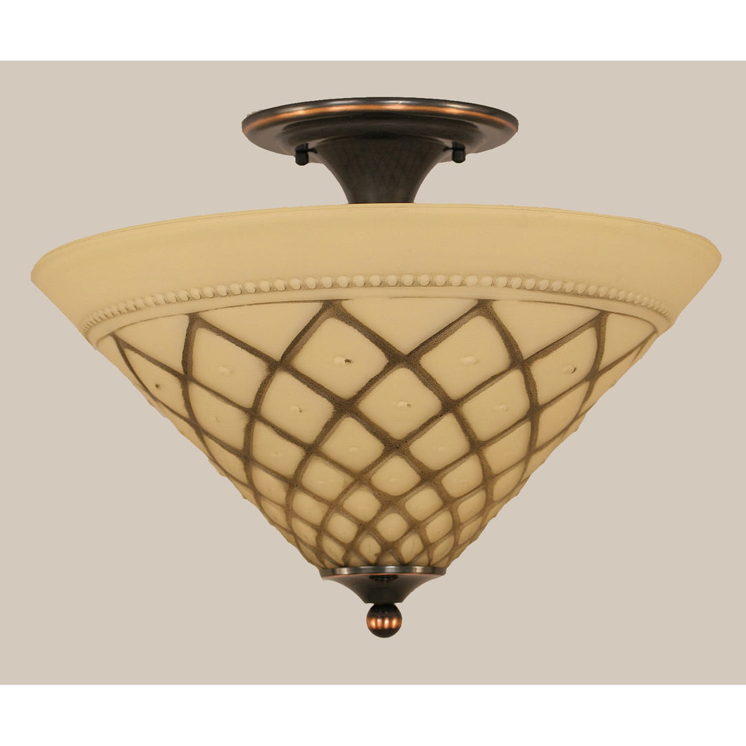 Toltec Any 121-bc-718 Ceiling Light - Black Copper