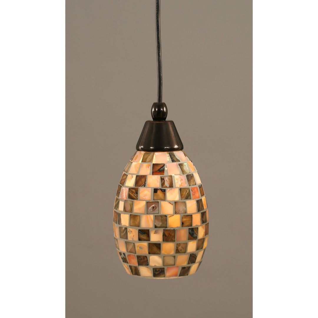 Toltec Any 22-bc-408 Pendant Light - Black Copper