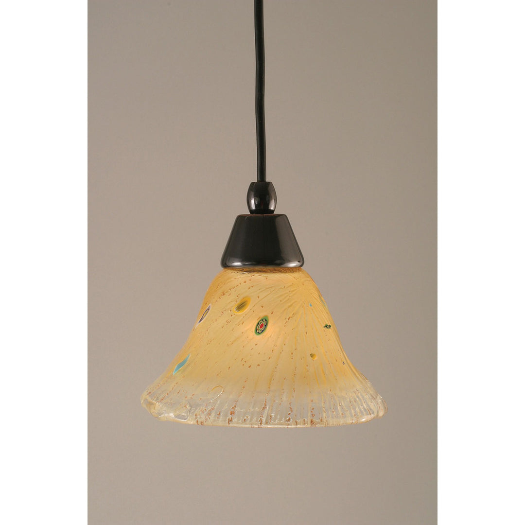 Toltec Cord Mini Pendant 22-bc-750 Pendant Light - Black Copper