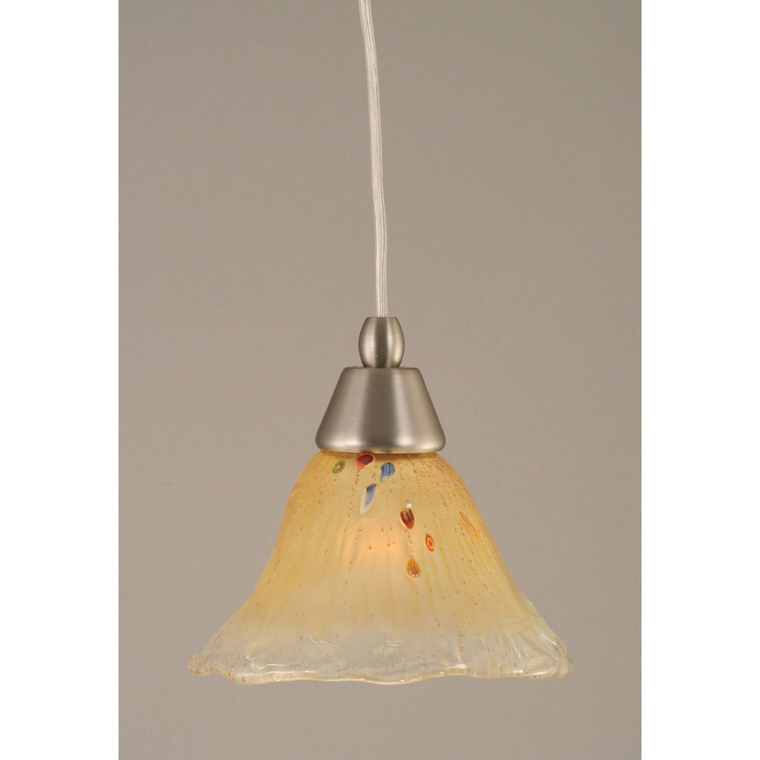 Toltec Cord Mini Pendant 22-bn-750 Pendant Light - Brushed Nickel