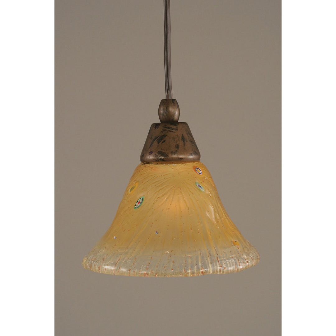 Toltec Cord Mini Pendant 22-brz-750 Pendant Light - Bronze