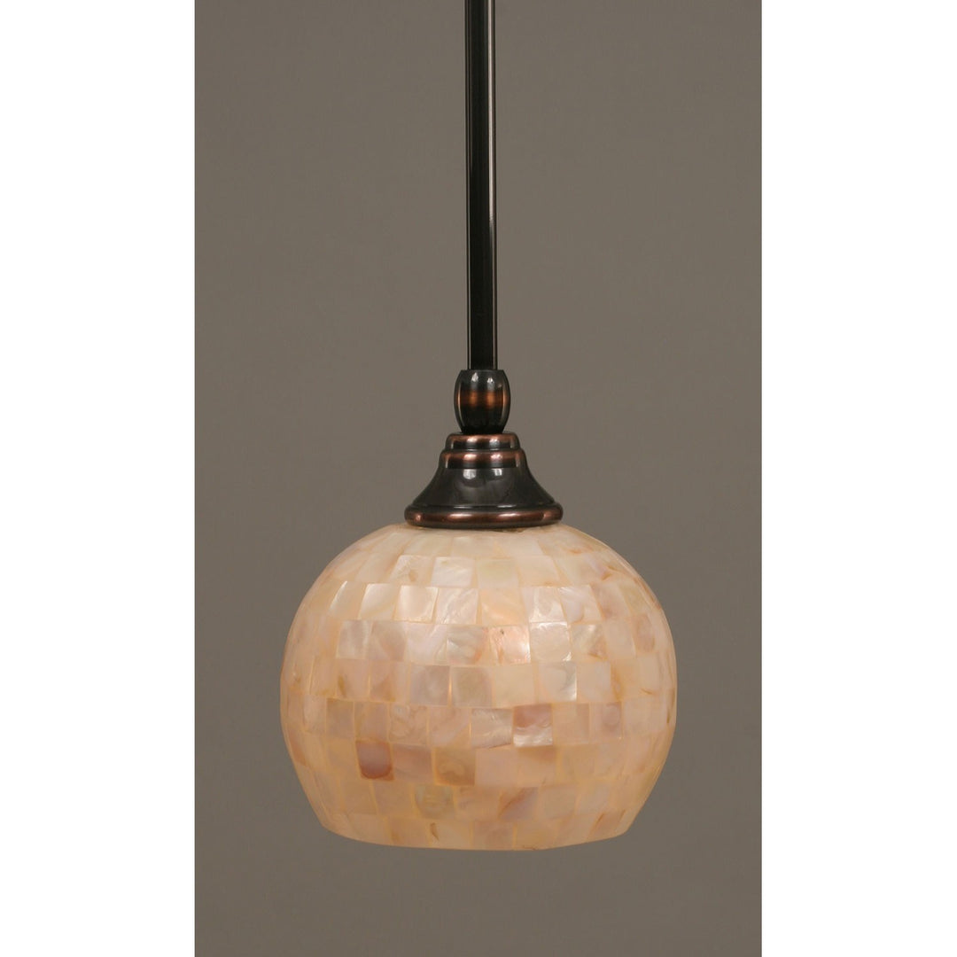 Toltec Any 23-bc-405 Pendant Light - Black Copper