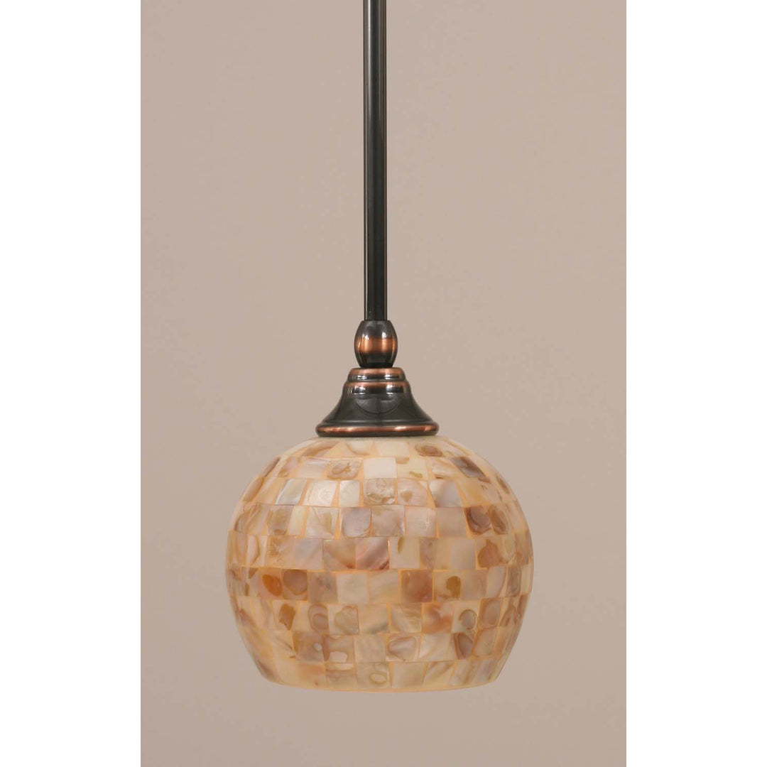 Toltec Any 23-bc-407 Pendant Light - Black Copper
