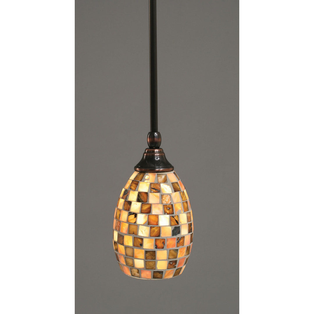 Toltec Any 23-bc-408 Pendant Light - Black Copper