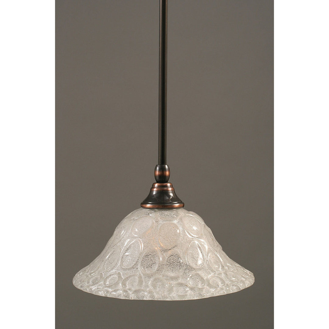 Toltec Stem Mini Pendant 23-bc-431 Pendant Light - Black Copper