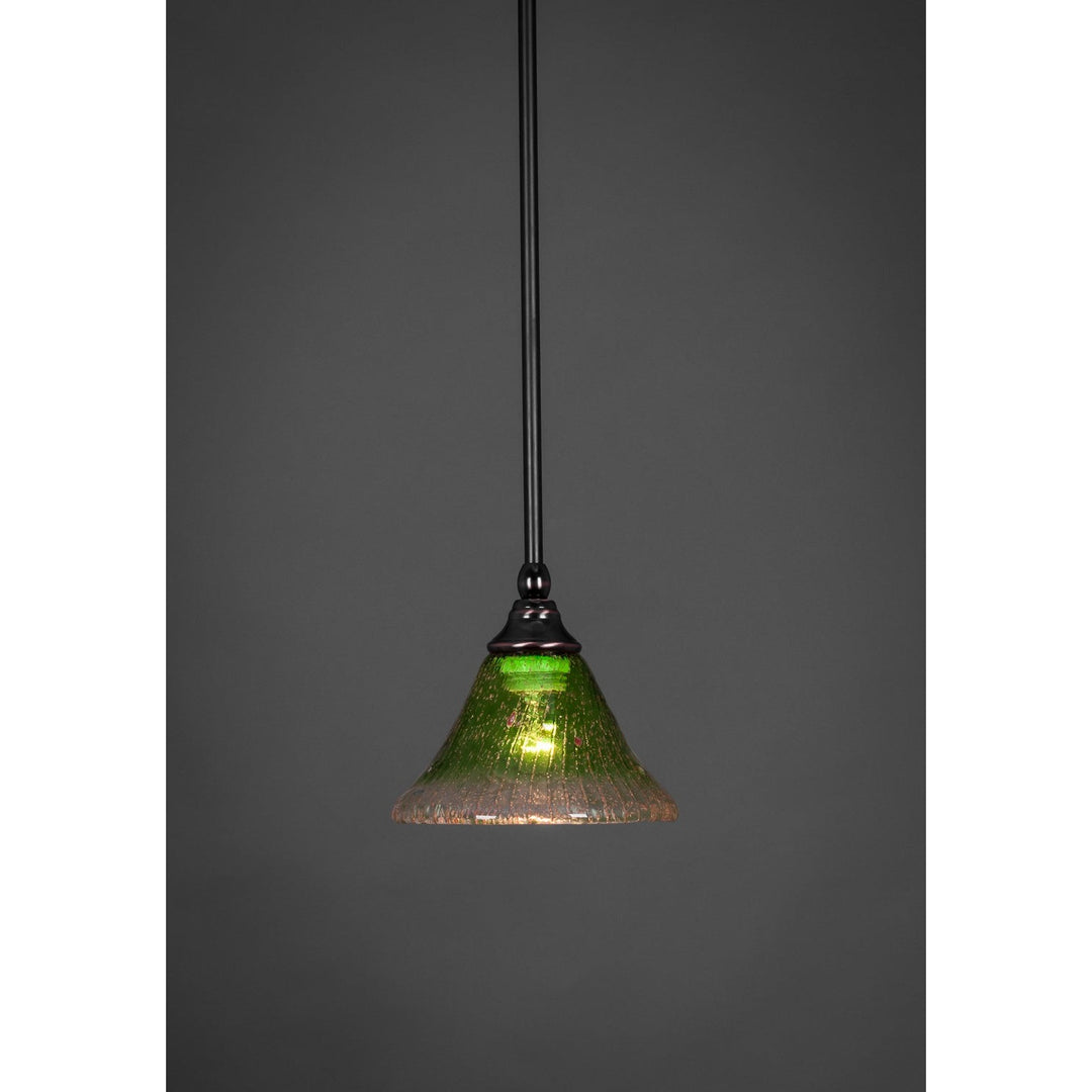 Toltec Stem Mini Pendant 23-bc-753 Pendant Light - Black Copper