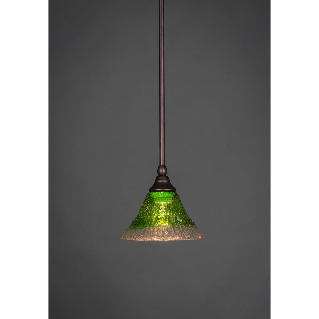 Toltec Stem Mini Pendant 23-brz-753 Pendant Light - Bronze