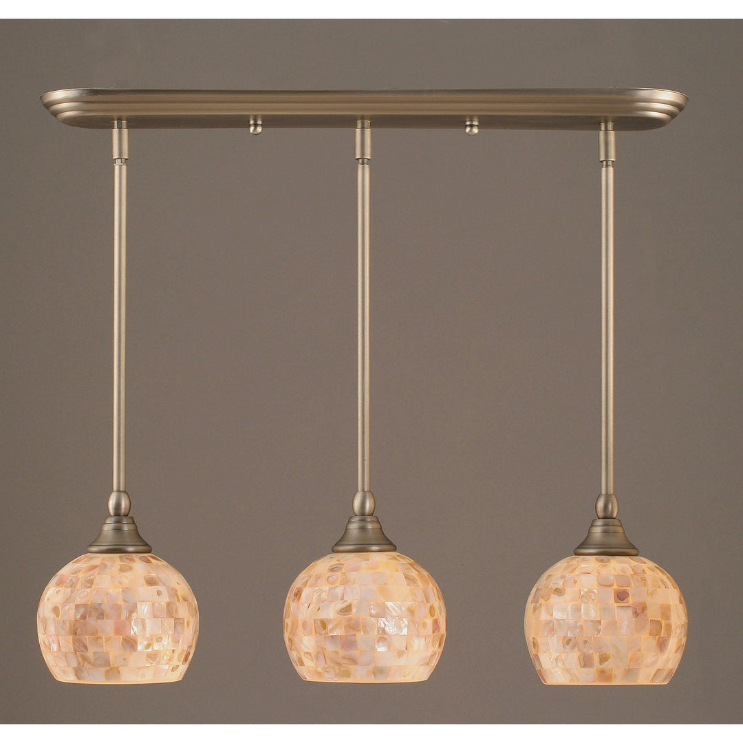 Toltec Any 25-bn-407 Pendant Light - Brushed Nickel