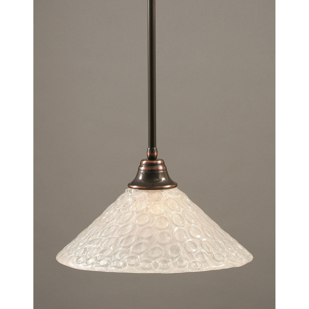 Toltec Stem 26-bc-411 Pendant Light - Black Copper