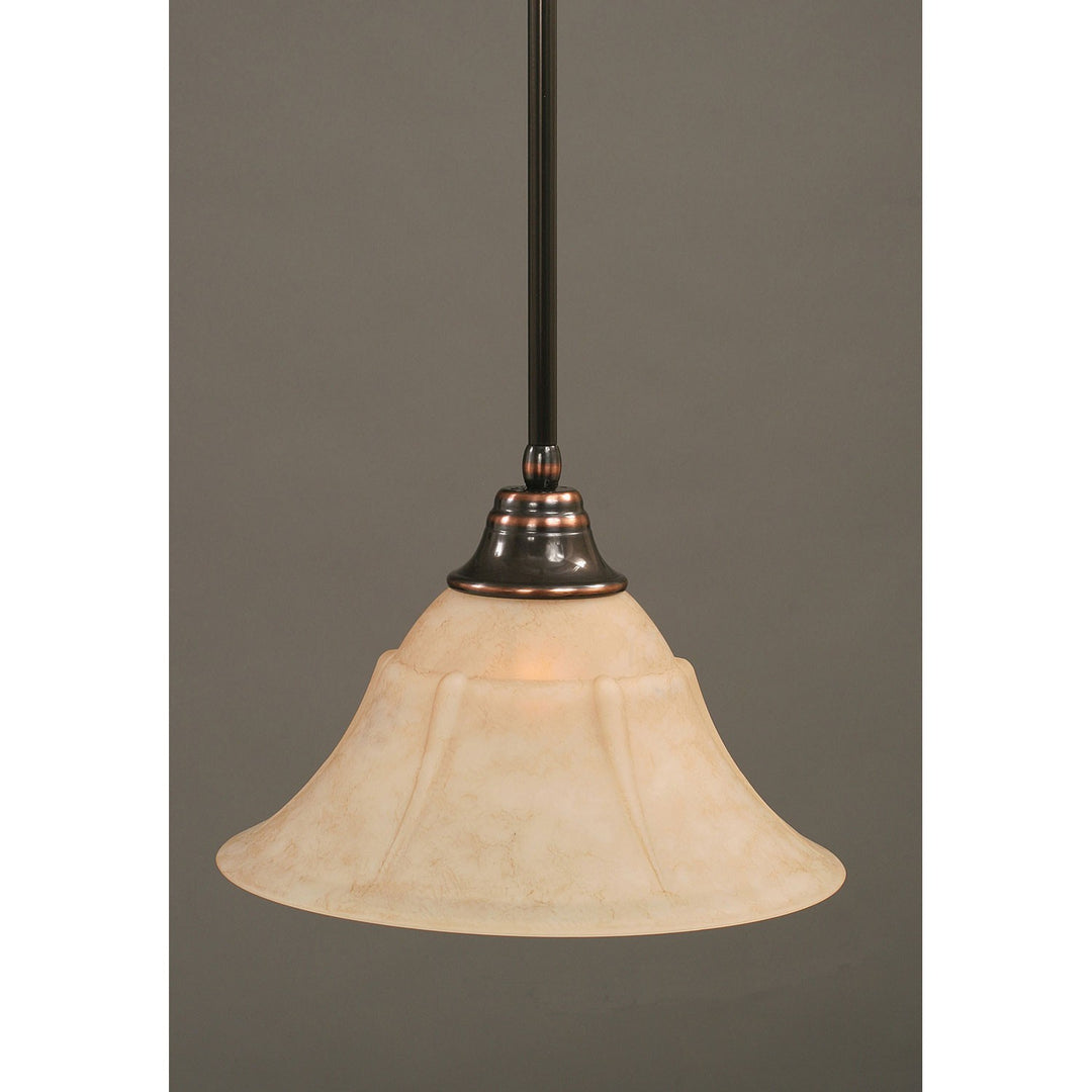 Toltec Stem 26-bc-53318 Pendant Light - Black Copper