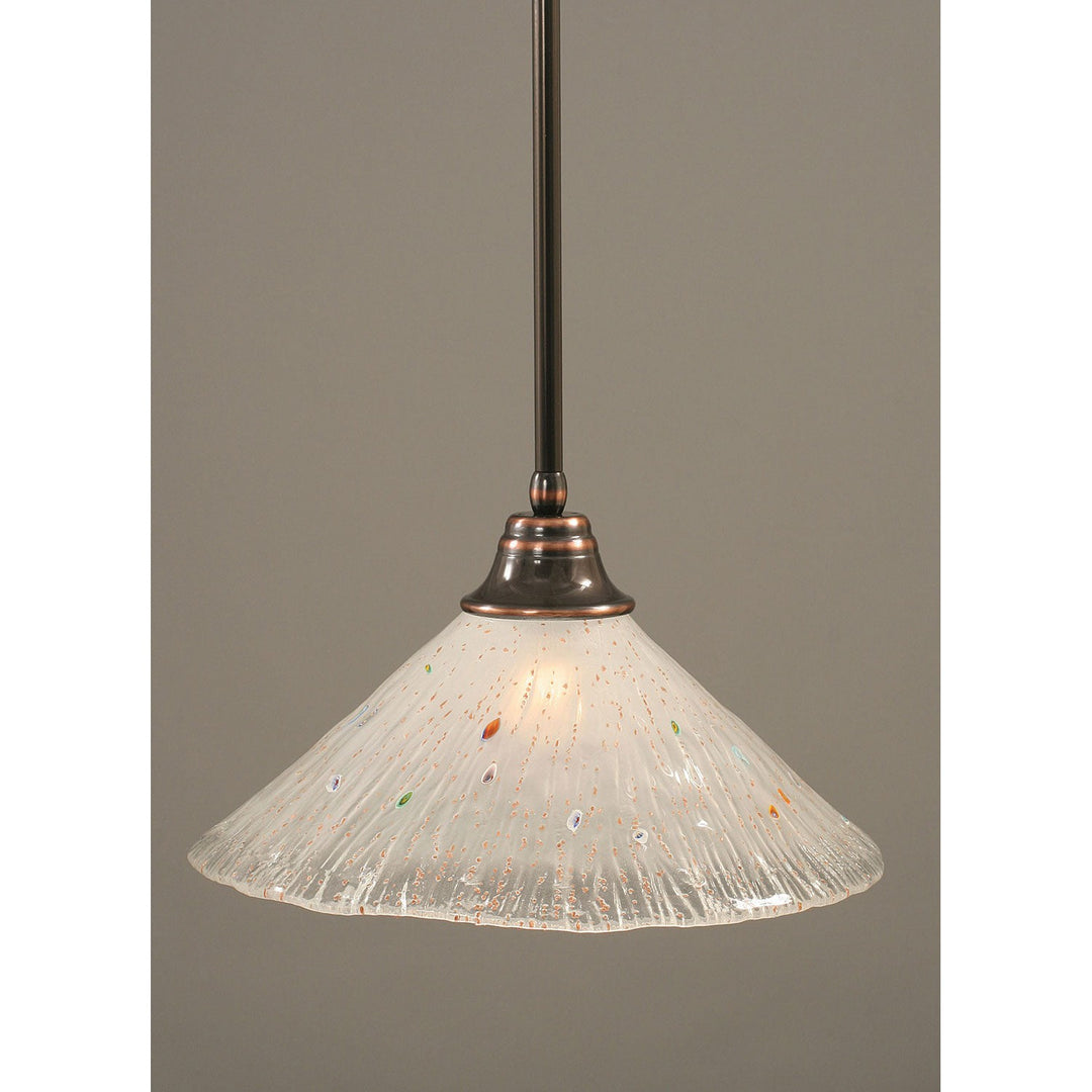 Toltec Stem 26-bc-711 Pendant Light - Black Copper