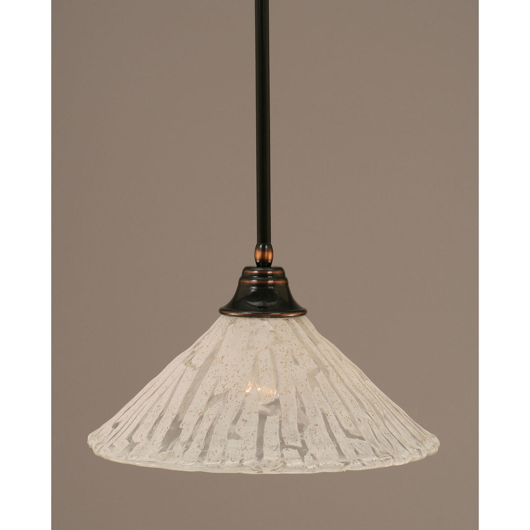 Toltec Stem 26-bc-719 Pendant Light - Black Copper
