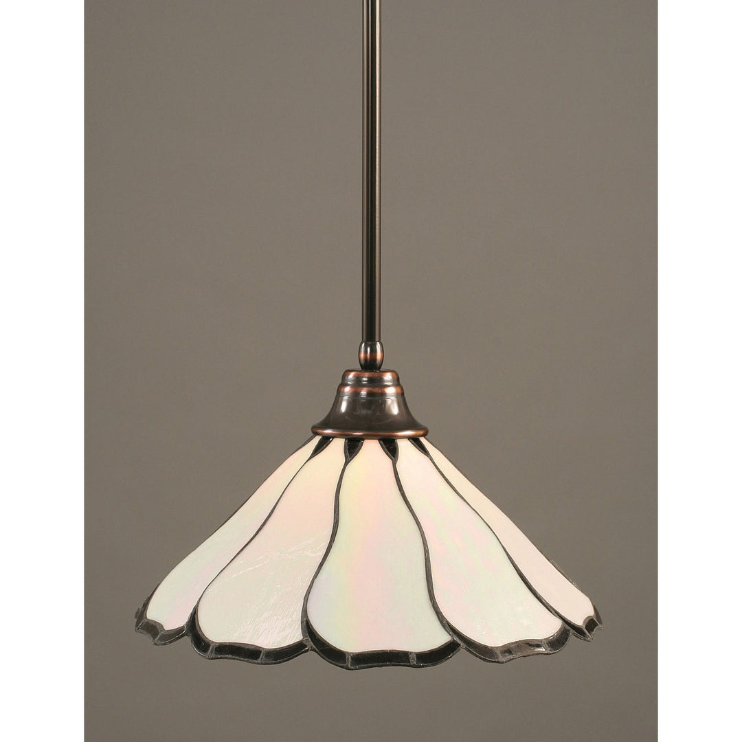 Toltec Stem 26-bc-912 Pendant Light - Black Copper