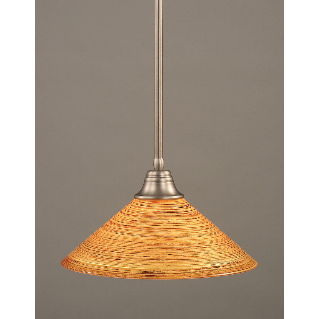 Toltec Stem 26-bn-414 Pendant Light - Brushed Nickel