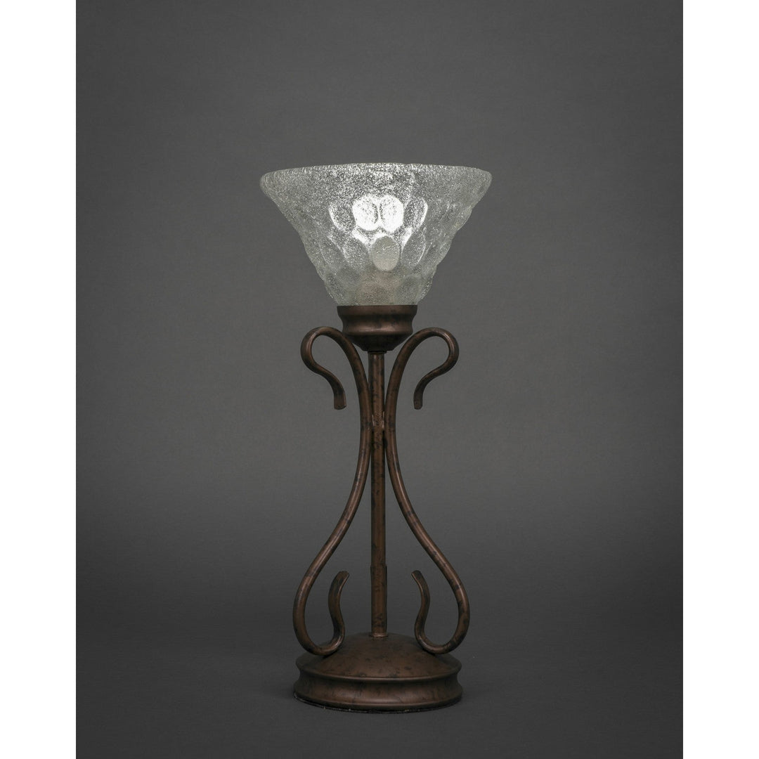 Toltec Lighting 31-BRZ-451  Swan Lamp Bronze