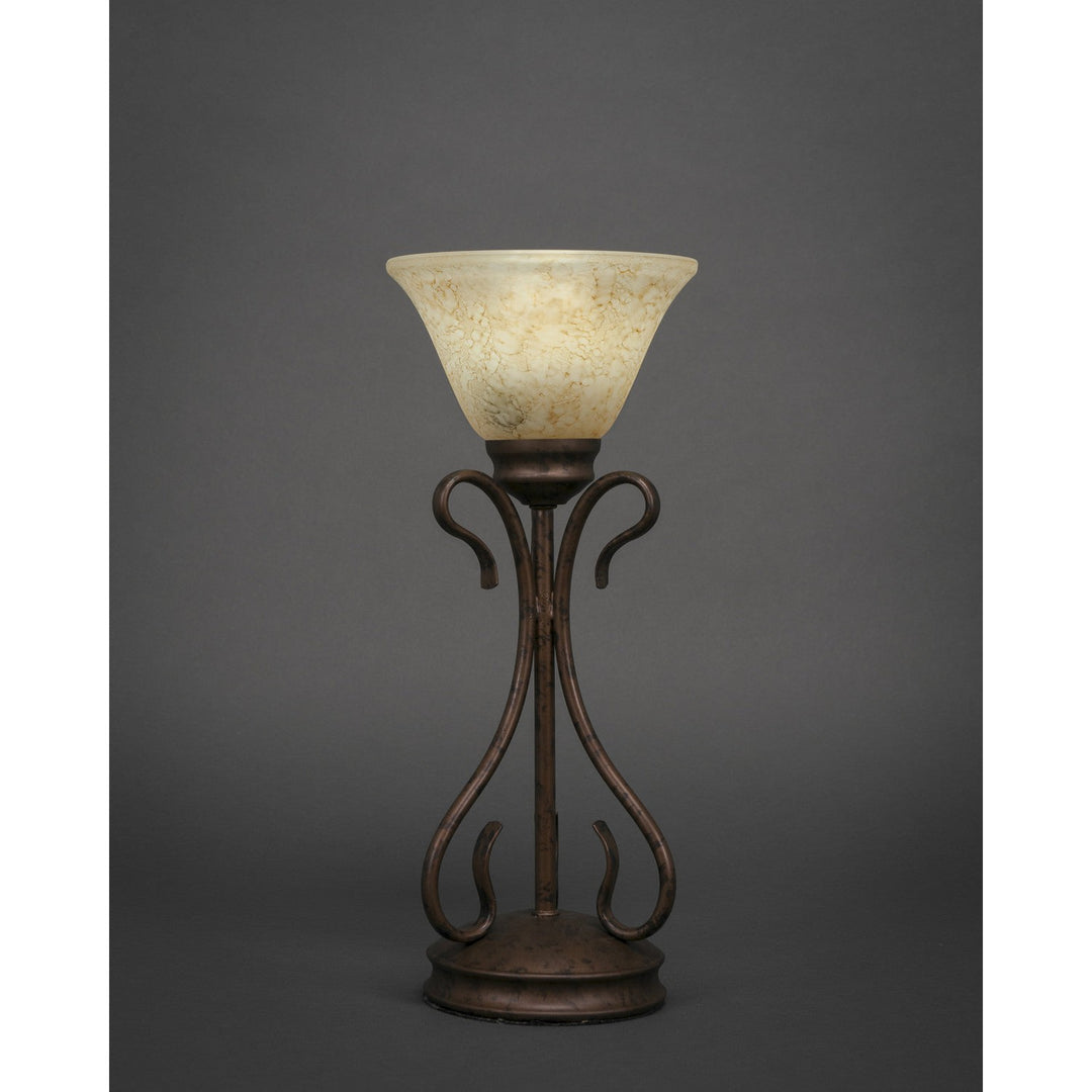 Toltec Lighting 31-BRZ-508  Swan Lamp Bronze