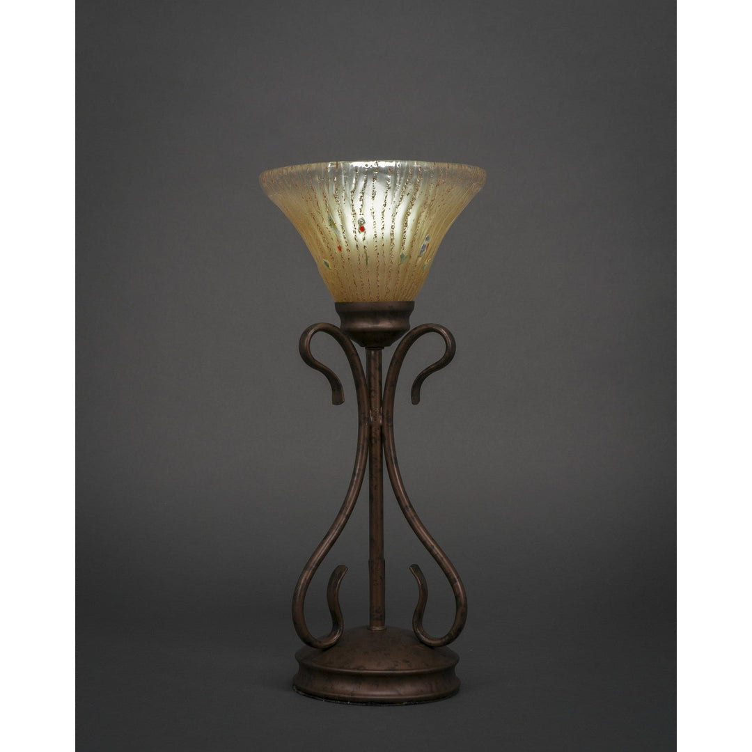 Toltec Lighting 31-BRZ-750  Swan Lamp Bronze